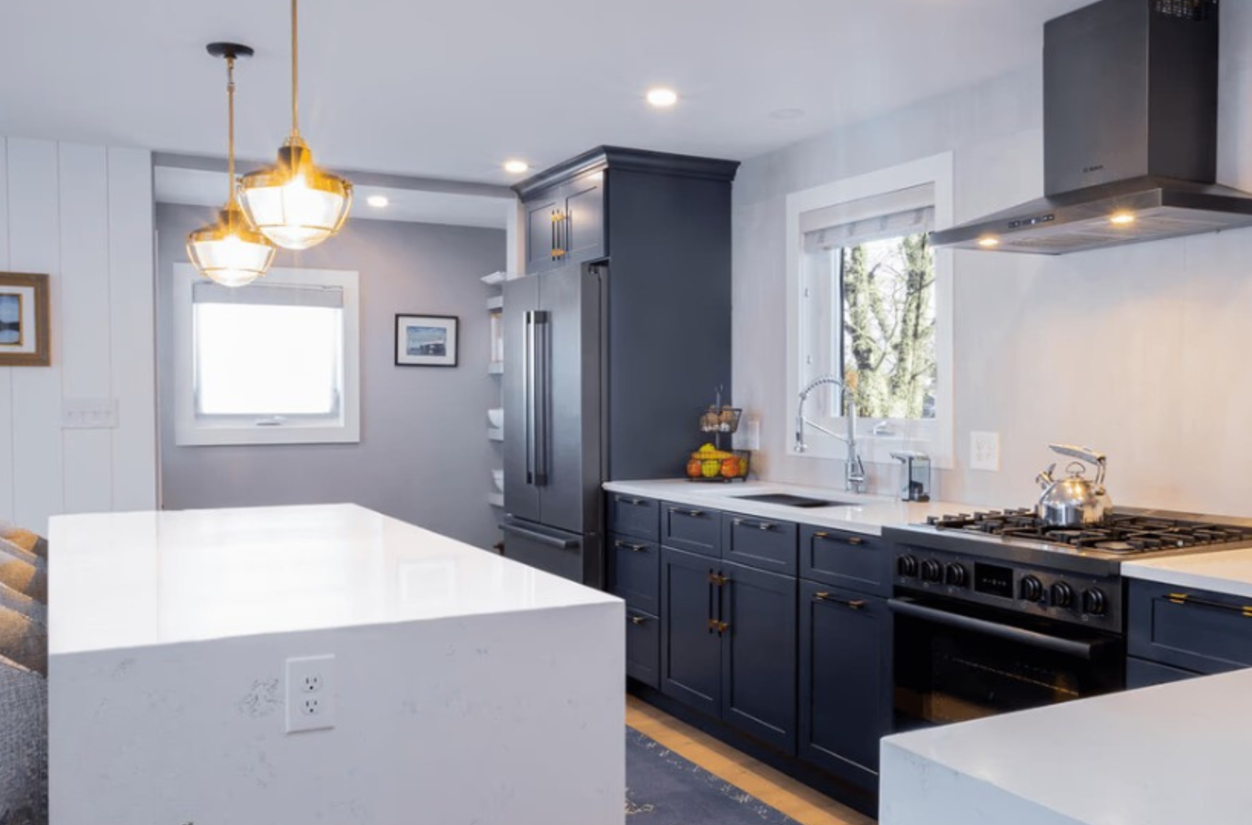 Transitional cabinets
