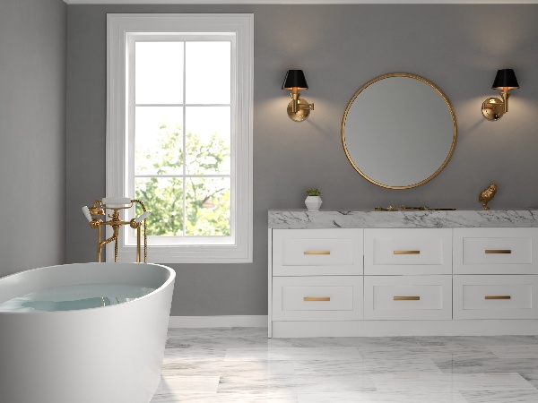 handcrafted bathroom vanity design MA