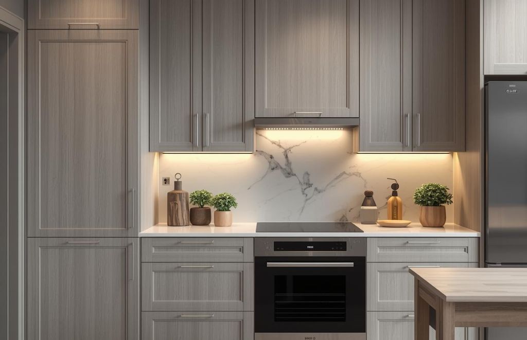 Fabuwood Galaxy cabinets in Horizon finish