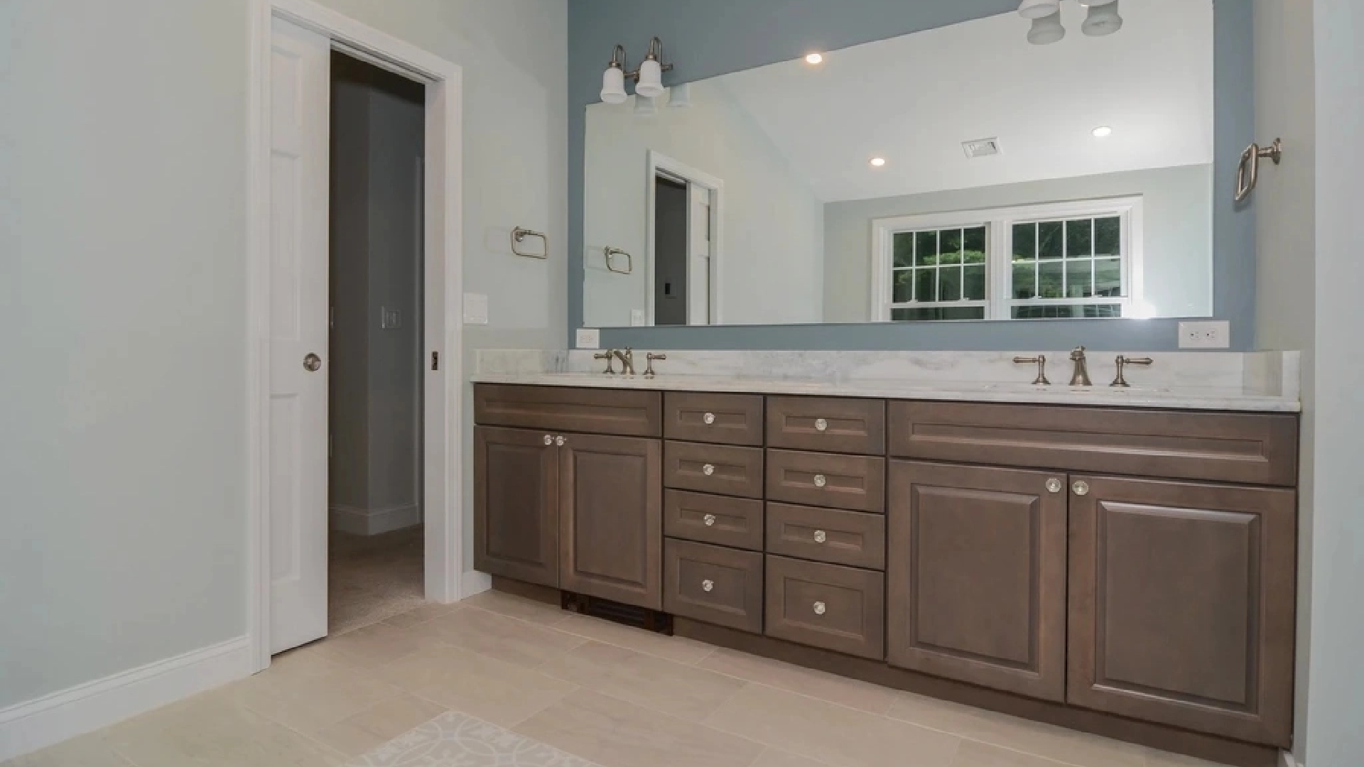 semi-custom cabinet installation