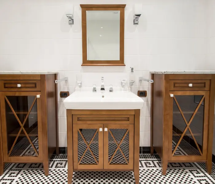 Transitional Bathroom Cabinets in Massachusetts