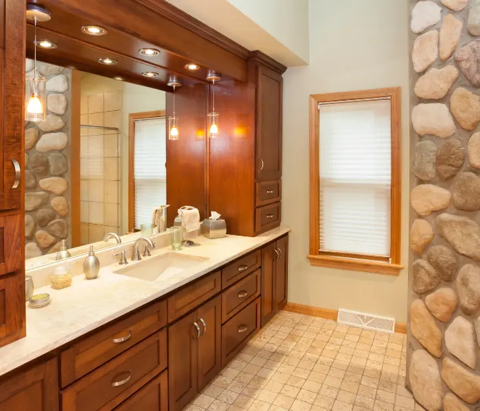 Transitional Bathroom Cabinets in Massachusetts