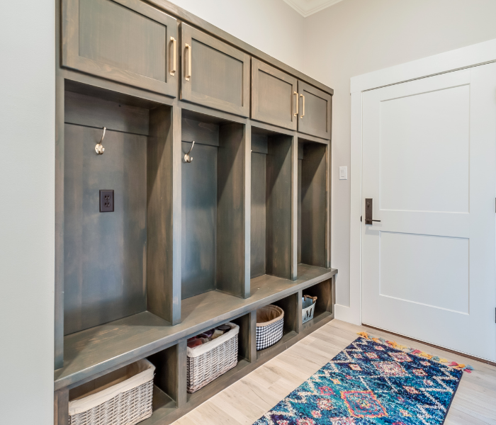 Traditional Mudroom Cabinets in Massachusetts